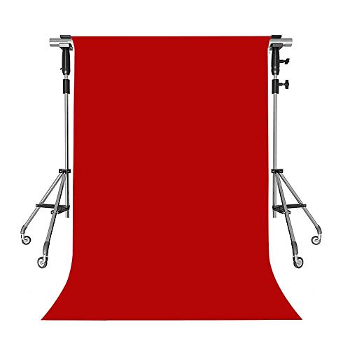 MEETS 5x7ft Non-woven Fabric Backdrop Red Fashion Photography Background Studio Props Photo Booth YouTube Backdrop HONGWMT001