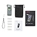 GDbow Breathalyzer Portable Alcohol Tester Recording Recent 32 Results with 5 Mouthpieces -Grey