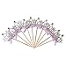 MAGICMAI Cupcake Toppers Glitter Crown Cake Decoration Dessert Table Birthday Party Decor 20 Pieces, Silver