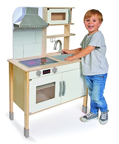 Eichhorn 100002494 Spielküche, Mehrfarbig, 36 x 69 x 99,5 cm – Bild 4
