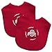 Baby Fanatic Team Color Bibs, Ohio State University, 2-Count