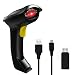 NADAMOO Wireless Barcode Scanner 2-in-1 2.4G Wireless & Wired USB Bar Code Scanner Handheld Cordless Laser Bar Code Reader Automatic Hand Scanner for Computer POS Warehouse Inventory Library primary