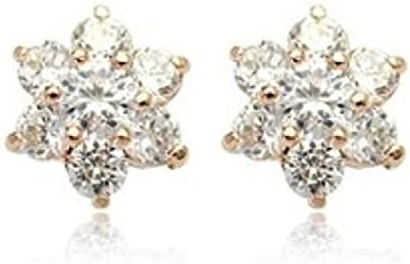 2018 MOTHERS DAY LOVE ROMANTIC GIFT 18K Gold Plated Swarovski Crystals Snowflake Style Fashion Stud Earrings for Girlfriend Wife Mom