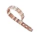 Feraco Solid Copper Bracelets for Men Arthritis Pain Relief Strong Magnetic Therapy Bracelet, Adjustable