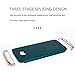 Galaxy S7 Case, NAISU Galaxy S7 Back Cover, Ultra Slim & Rugged Fit Shock Drop Proof Impact Resist Protective Case, 3 in 1 Hard Case for Samsung Galaxy S7 - Dark Green