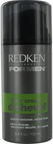 New - Redken By Redken Mens Fiber Cream Dishevel Medium Control 3.4 Oz