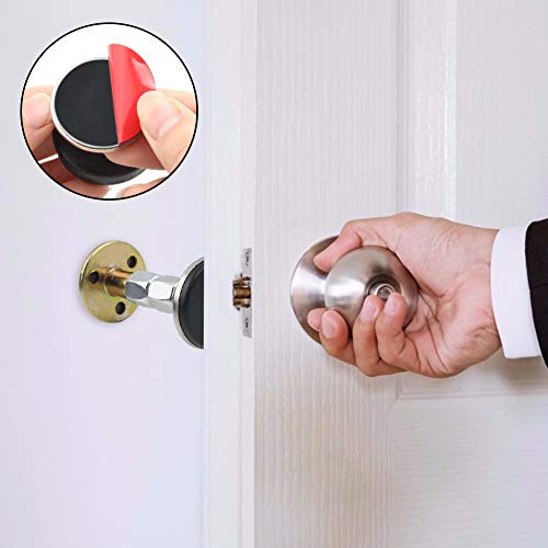 Johouse 3PCS Adjustable Threaded Bed Frame Anti-Shake Tool for Bed, Telescopic Support for Room Wall, Bedside Headboards Prevent loosening Anti-Shake Fixer, Easy Install (30-90mm)