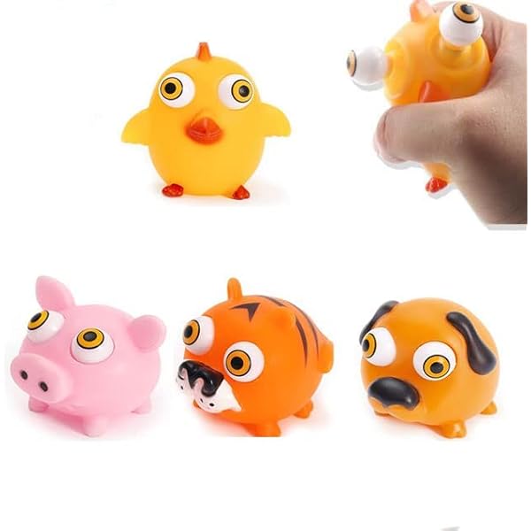 \"KEEP YOUR EYES\" エイリアン CXチャレンジ Amazon.com: 8 Pcs Raised Eyes Doll Anti Stress Ball Vent