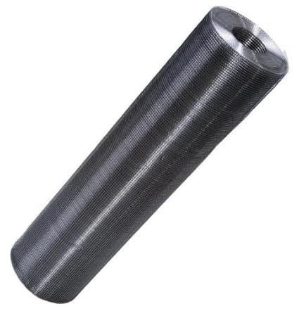 Drahtgitter V4A Edelstahl 5x5mm Breite 100 cm Drahtgitter Meterware trittfest Lichtschachtabdeckung Laubschutz Kellerschachta