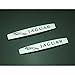 2pcs B327 Car Styling Accessories Chromed Emblem Badge Decal Fender Side Sticker Metal Jaguar XF XJ XJS XK S-Type X-Type