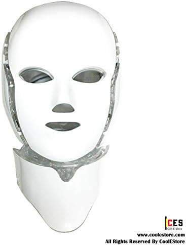 CoolEStore LED Photon Therapy Seven color Light Treatment Facial £¦Neck Beauty Skin Care Phototherapy Mask