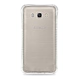 Samsung Galaxy J7 2016 Clear Shockproof Air Pocket Case / Anti-Slip Grip iPhone Shockproof Air Pocket / Side Anti-Slip Grip