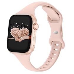 Slim Thin Narrow Bands Compatible with Apple Watch