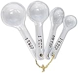 Creative Co-Op DA7002 Antique Measuring Spoon, White