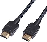 AmazonBasics Braided 4k HDMI to HDMI Cable - 10-Foot