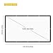 Projector Screen, 16:9 Portable Outdoor Projector Screen Suitable for HD TV Sports Movies Presentations (120 inch)