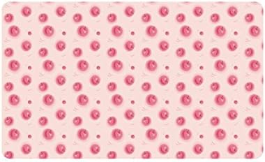 Special Design Custom small apple Personalized Non-Slip Machine Washable Bathroom Indoor/Outdoor Doormat 30 by 18 Inch