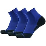Men's Tennis Socks, HUSO Performance Sports Ankle Compression Socks 1,2,3,4,6 Pairs