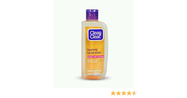 clean and clear foaming face wash 150ml price