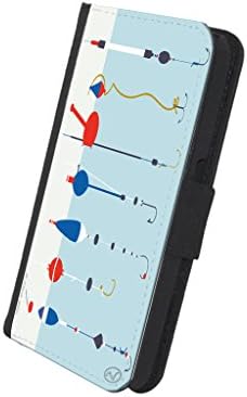 Fishing All My Lures - New Vibe iPhone 7 Leather Wallet Cover Case