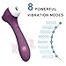 Clitoral Sucking Vibrator with 8 Vibration & 5 Suction, Clitoral Vibrators Nipples Suction Stimulator, Quiet Waterproof Rechargeable Sex Toys for Women Couplesthumb 4