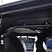 Opar Rear Black Hard Mount Solid Steel Grab Handle for 2007 - 2016 Jeep Wrangler JK 4 Doors - Pair (Black)