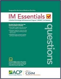 Im Essentials Questions 9781938921100 Medicine Amp Health