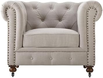 Amazon Com Home Decorators Collection Gordon Tufted Chair 32
