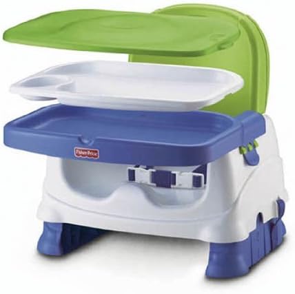 Fisher Price Healthy Care Deluxe Booster Seat Blue Green Gray By Fisher Price Amazon Nl