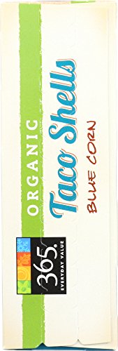 365 BY WHOLE FOODS MARKET, ORGANIC BLUE TACO SHELLS, 5.5 OUNCE