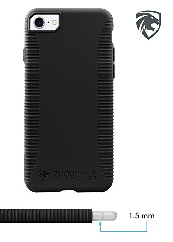 ZUGU CASE Compatible with iPhone 7/8 Case Social Pro 4.7 inch Display (Formerly ZooGue) (Black)