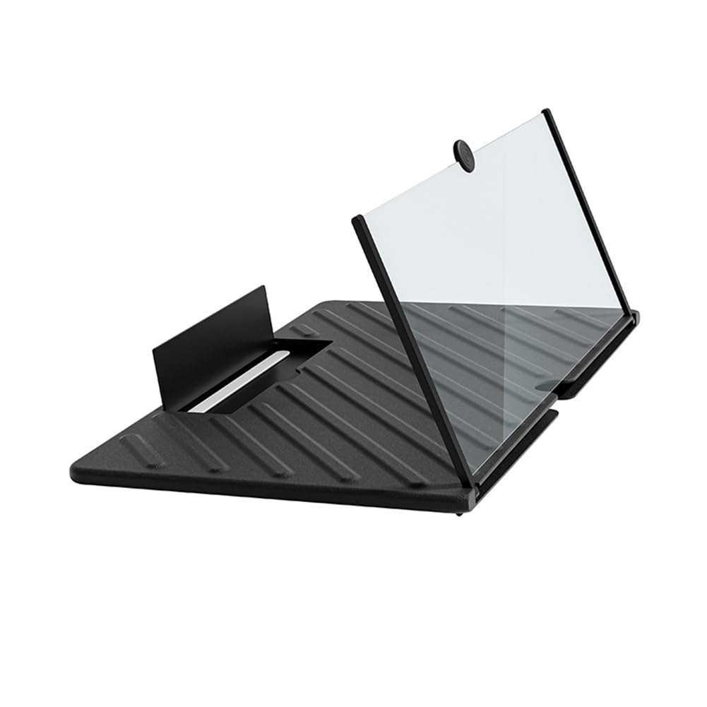 Vkyipg 20 Inch Screen Magnifier 3D HD Phone Magnification Projector Screen Magnification Compatible with All Smartphones,Black