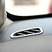 9 Moon Stainless Steel Car Interior Air Conditioning Vent Outlet Output Trim Cover Sticker for Chevrolet CRUZE 2009-2013