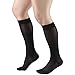 Truform Sheer Compression Stockings, 15-20 mmHg, Women's Knee High Length, 20 Denier, Black, Medium