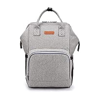 ZPW Multi-functional Diaper Bag Travel Backpack Baby Nappy Bags with USB Charging Port