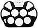 Top-Longer Portable Electronic Drum Pad Kit with Drum Sticks and Sustain Pedal for Children - Electronic Drums Pad Set Kids Gift for Christmas Day