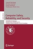 Image de Computer Safety, Reliability, and Security: SAFECOMP 2016 Workshops, ASSURE, DECSoS, SASSUR, and TIPS, Trondheim, Norway, September 20, 2016, Proceedi