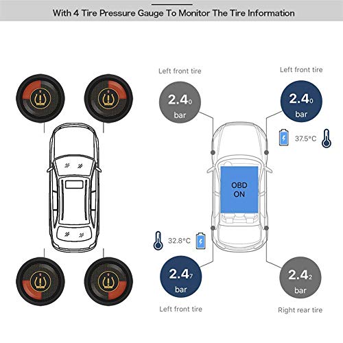 AUTDER Honeywell Tire Pressure (TP) Monitor - Thumbnail 3