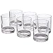 Classic 12-ounce Premium Quality Plastic Tumblers | set of 6 Clear primary