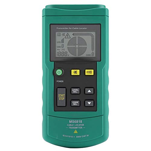 Cable Locator Tester,MS6818 12V-400V AC/DC Wire Cable Locator Metal Pipe Detector Tester Line Tracker