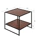 ZINUS Modern Studio Collection Rectangular Coffee Table and Two Square Side Tables - 3 Pieces