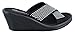Skechers Cali Women's Rumblers-Metal Mama Wedge Sandal,Black Gem,8 M US