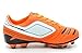 Dream Pairs 151028 Boy's Athletic Light Weight Lace Up Outdoor Fashion Sport Cleats Soccer Shoes (Toddler/Little Kid/Big Kid) ORANGE-BLK-WHT SIZE 1