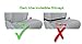 TIKE SMART Luxury Clean-Edge Kick Mat - Seat Back Protector and Seat Cover with Invisible Strap and Stiff Edging (1 Mat)