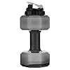 Himan Dumbbell Vorm Sport Waterflessen 2.6L Gewichten Water Dumbbells voor Vrouwen Mannen Hardlopen waterfles Draagbare…