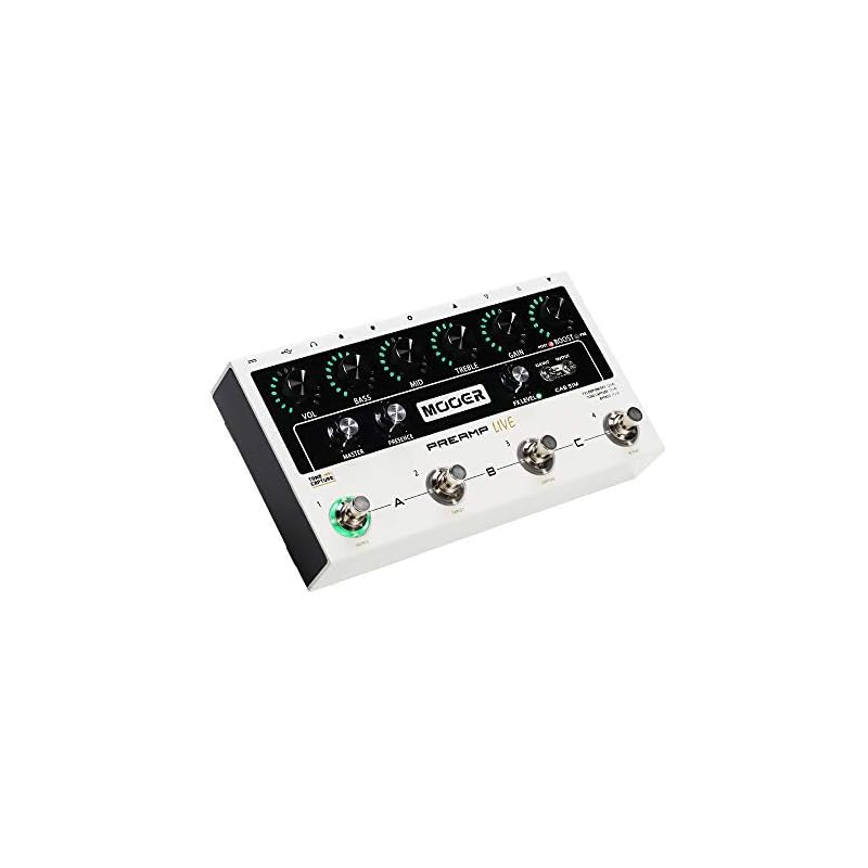 MOOER PreAMP Live with 12 Preamp Channels, Pre/Post Booster, Noise Gate