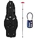 Club Glove Last Bag Collegiate Golf Travel Cover w/ Free Stiff Arm & TSA Lock