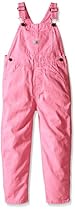 Carhartt Girls' And Infant Girls' Canvas Bib Overall (Various Sizes)