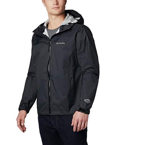 columbia men's evapouration waterproof rain jacket