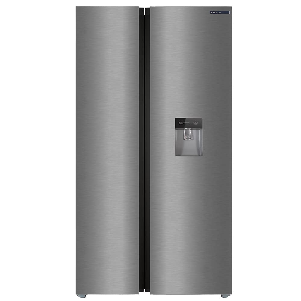 INFINITON-Frigorifico-Americano-SBS-471XA-F-INOX-Alto-177cm-NO-FROST-Dispensador-de-agua-503-Litros-Air-Circle